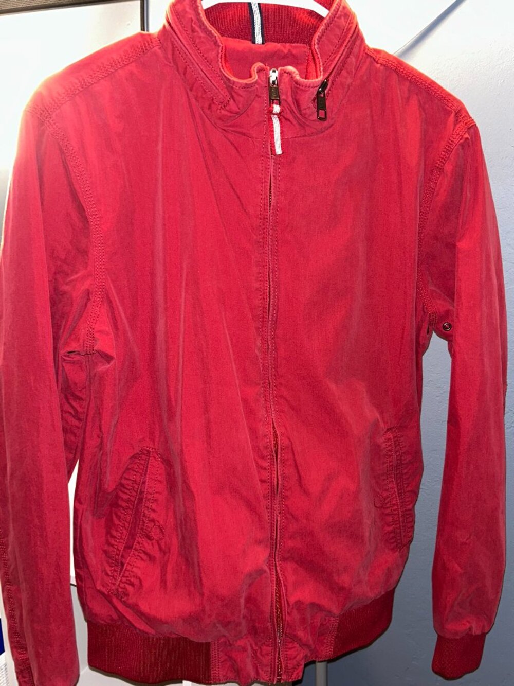 Sfera Men Red Bomber Jacket Size M